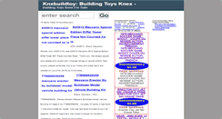 Desktop Screenshot of knxbuildtoy.com